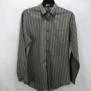 Nordstrom Smart Care Wrinkle Free Dress Shirt Sz M